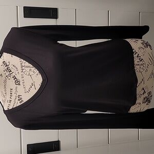 Soft Long Sleeve Black TShirt